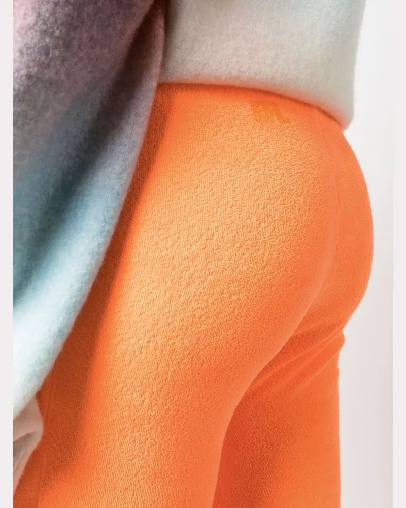 ERL Damen Terry Flared Hosen stricken 