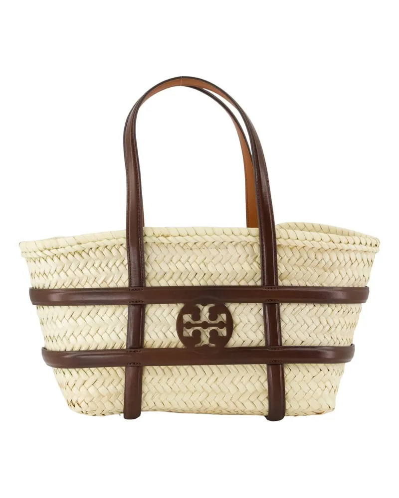 Tory Burch Ella Straw Small Shopper Bag  Raffia neutral Neutral