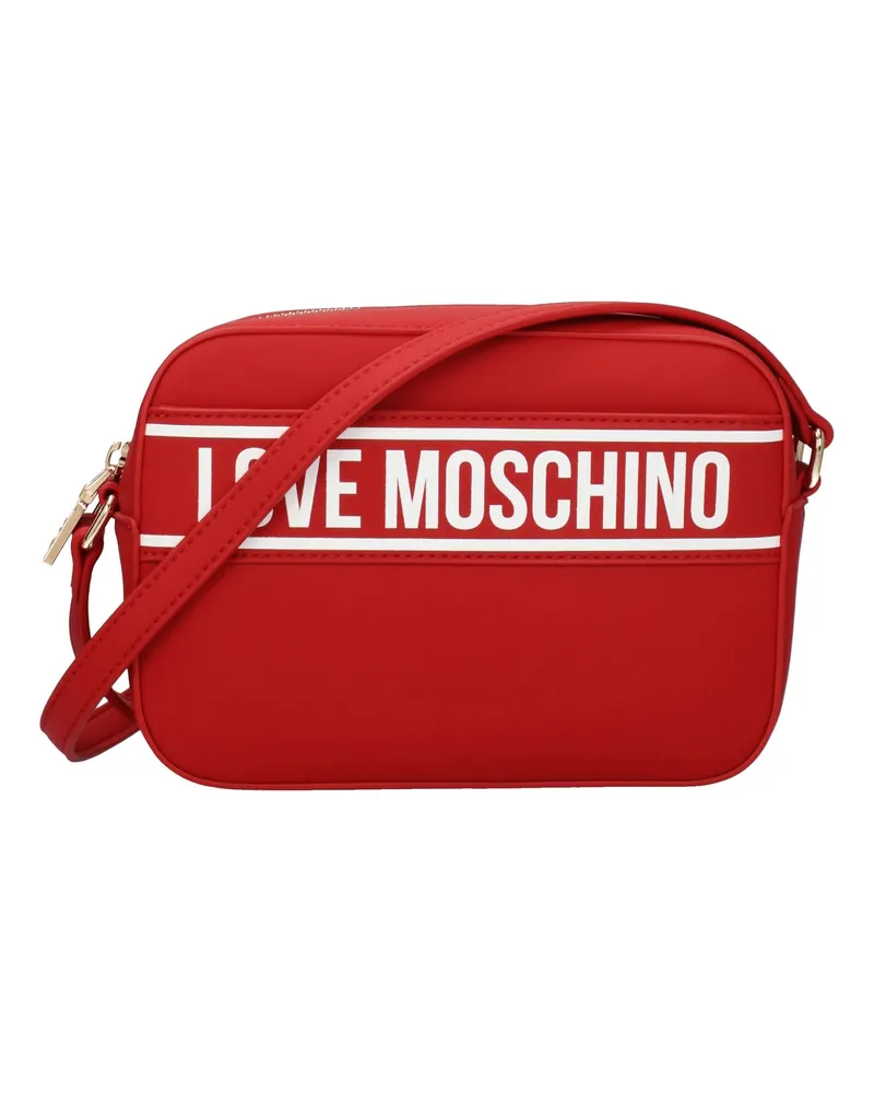 Moschino Liebe Moschino -Umhängetaschen Frau Polyurethan rot -