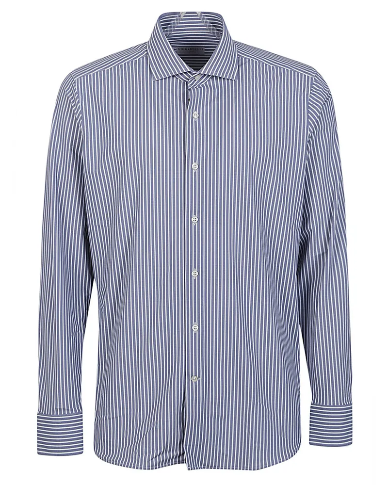 SONRISA gestreiftes Hemd Blue