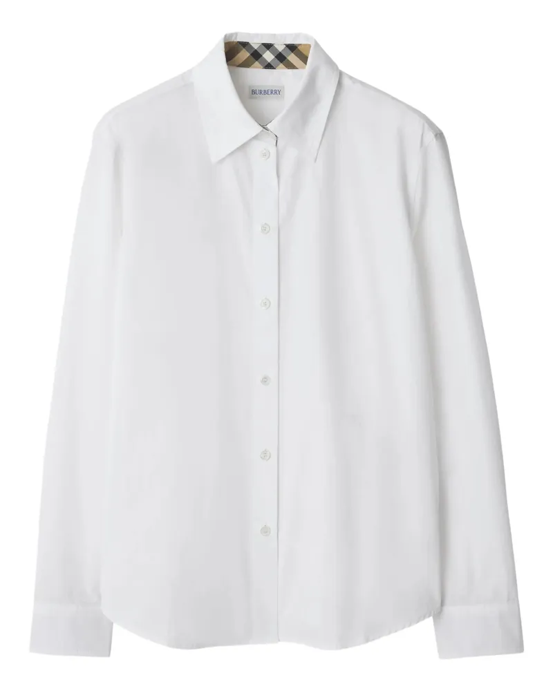 Burberry Baumwollhemd White