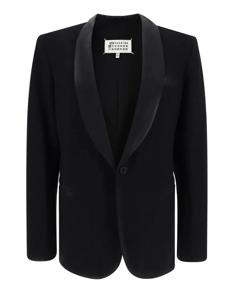 Maison Margiela Wool Blazer Black