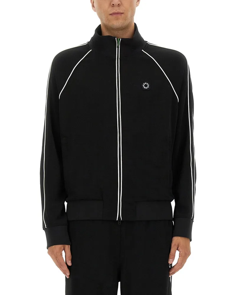 Kenzo Reißverschluss Spur Sweatshirt Black