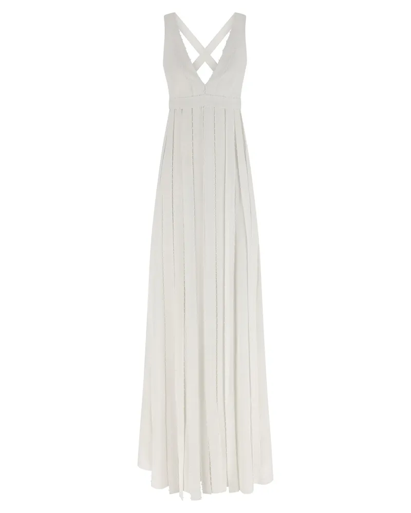 Giovanni Bedin Pearl Kleid White