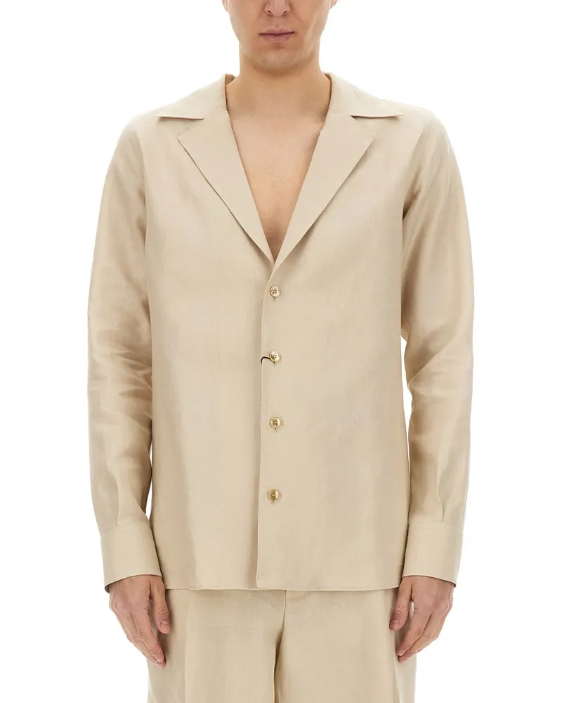 Dolce & Gabbana gegen Nackenhemd Beige