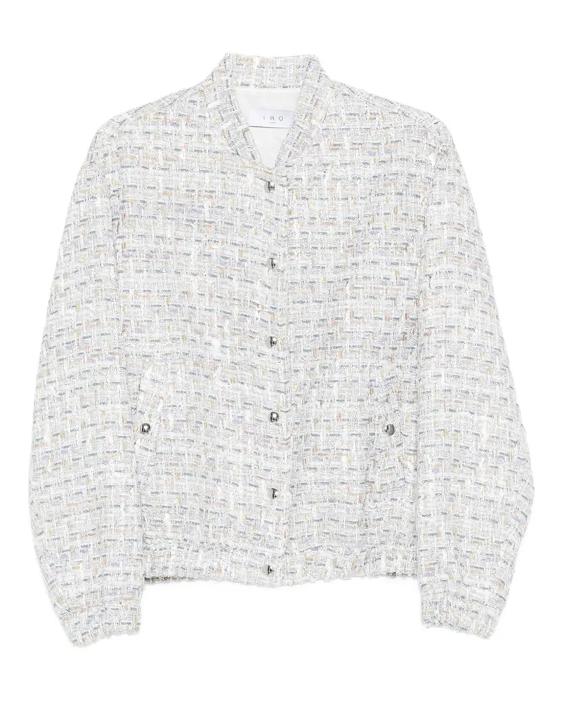 IRO noemy cottonjacke Silver