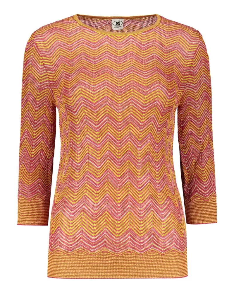 Missoni Missoni Lurex Pullover Orange