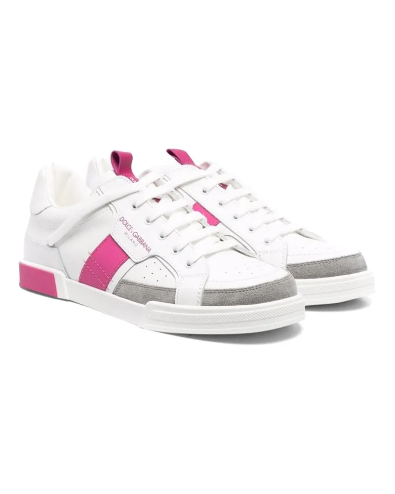 Dolce & Gabbana Low Schnürsenkel Sneaker White