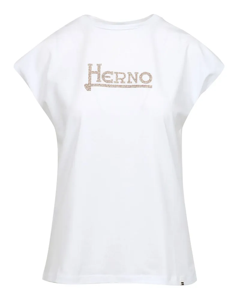 Herno T -Shirts und Polos Bianco+marrone