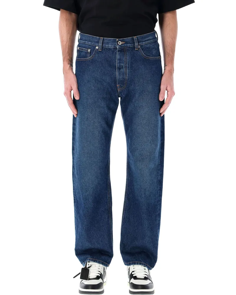 OFF-WHITE Aus weiße Jeans Medium