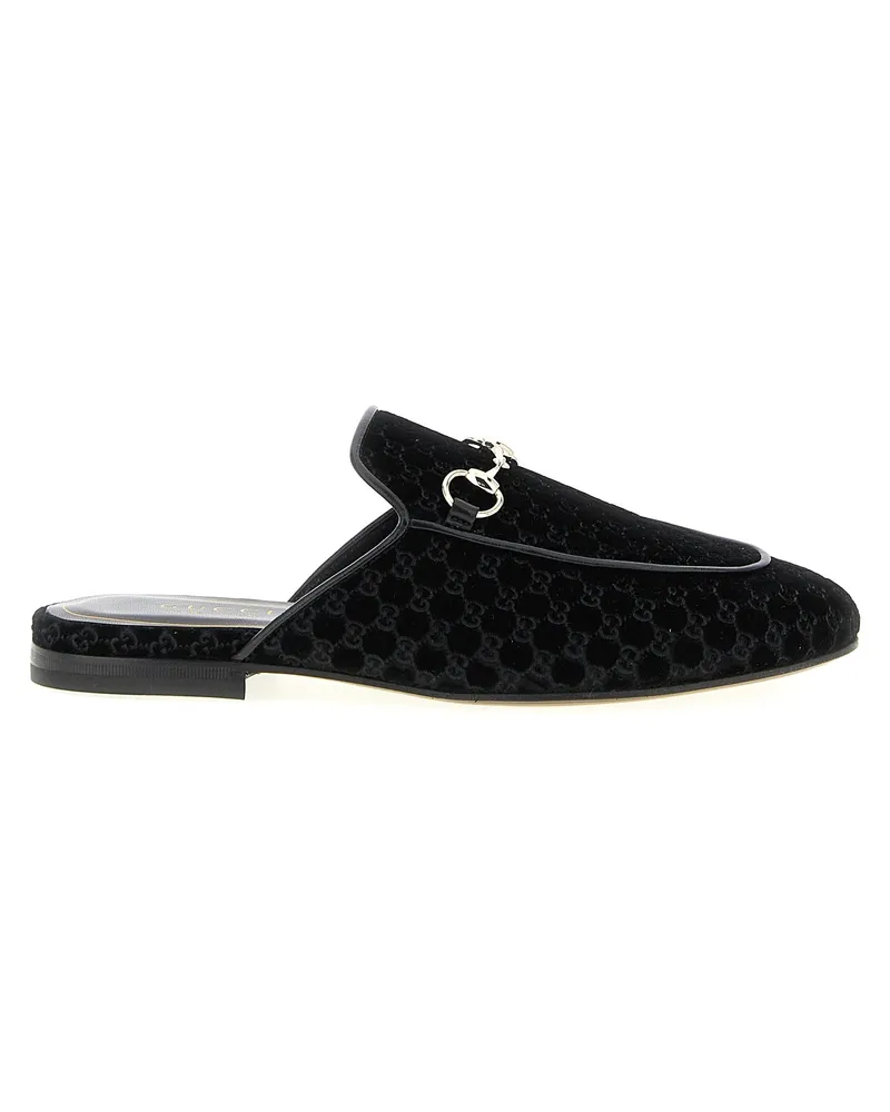 Gucci Princetown“ Hausschuhe Black