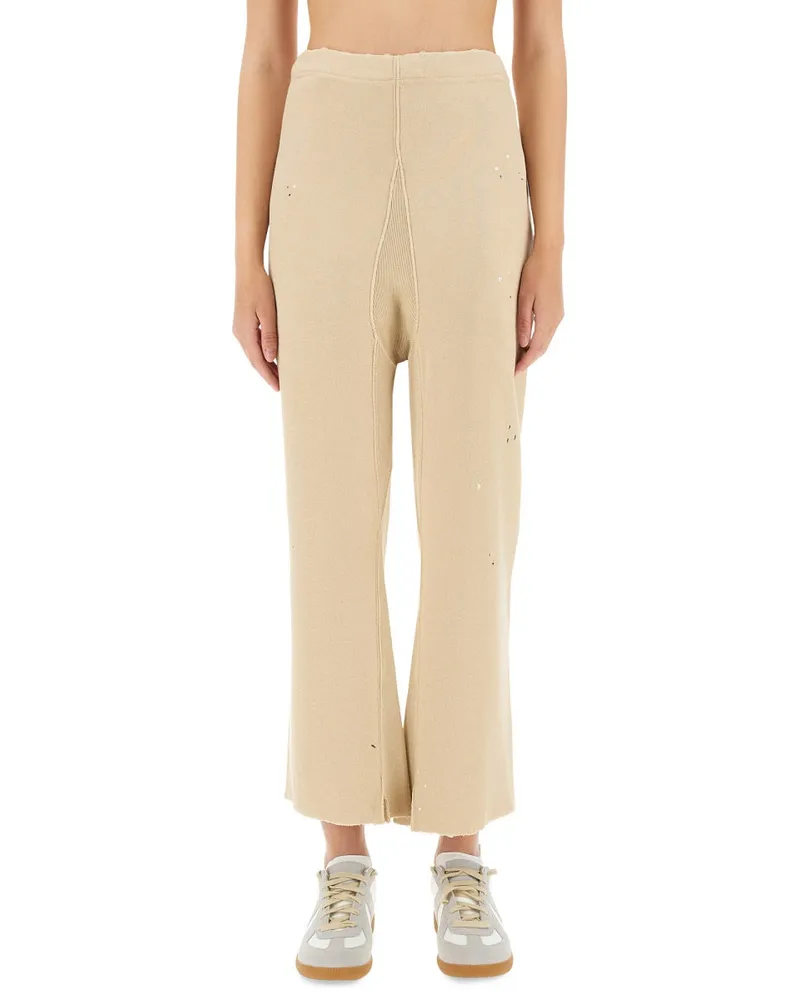Maison Margiela Baumwollhose Ivory