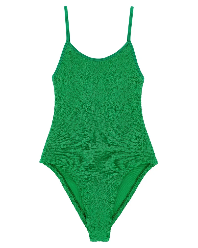 Hunza G Pamela Swim' ein Stück Badeanzug Green