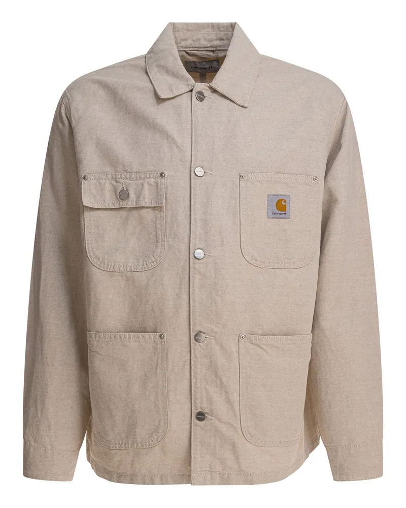 Carhartt WIP Walter Chore“ Jacke Beige