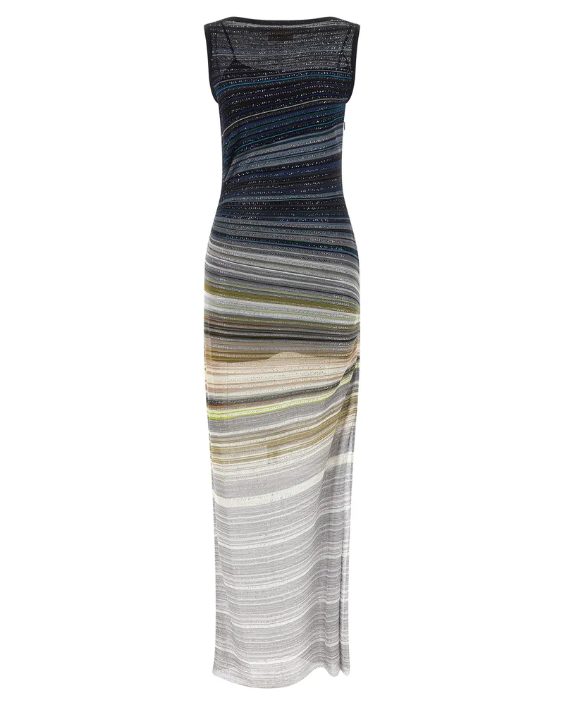 Missoni Paillettenkleid Multicolor