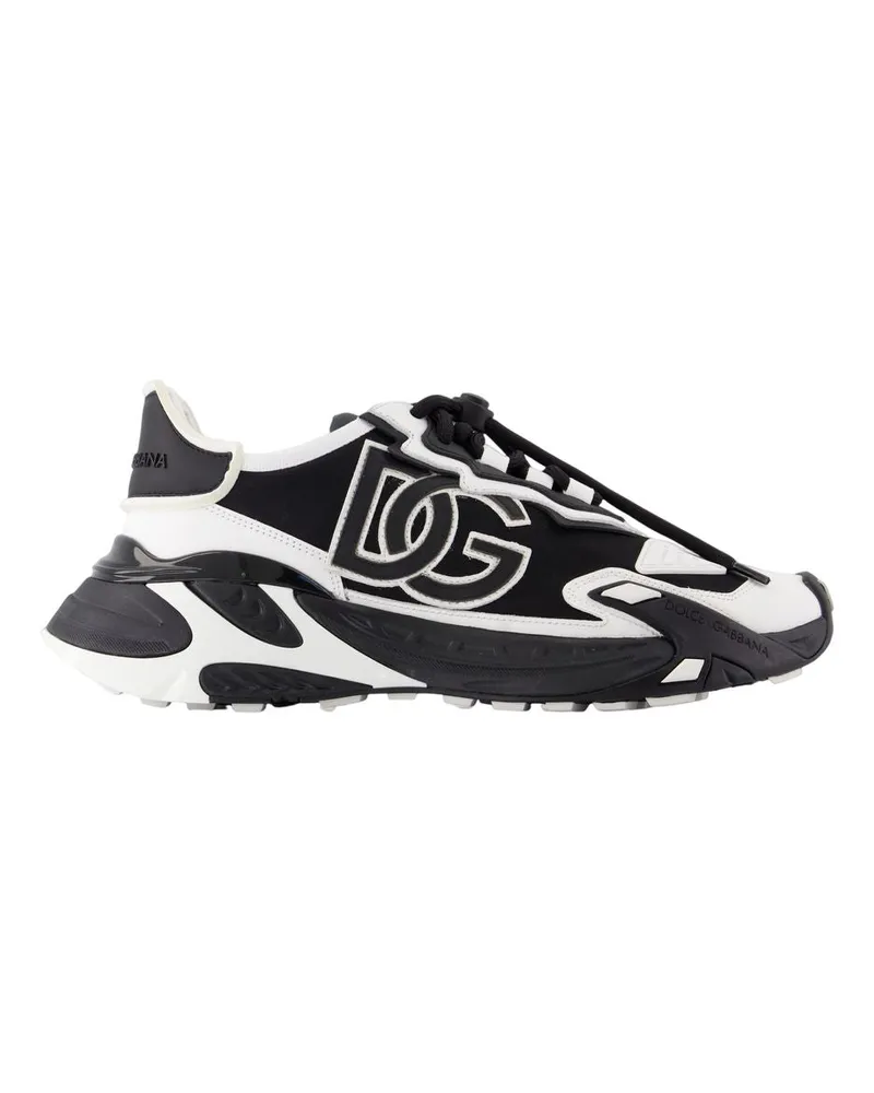 Dolce & Gabbana Schnelle Turnschuhe  Leder weiß White