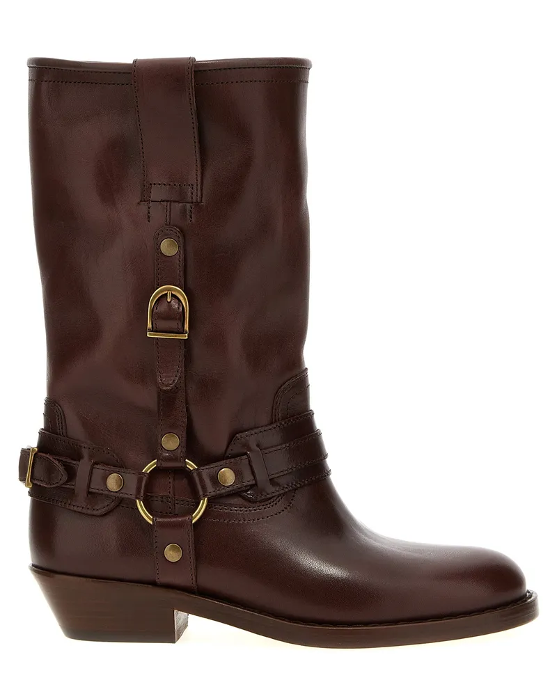 Isabel Marant Heiko' Knöchelstiefel Brown