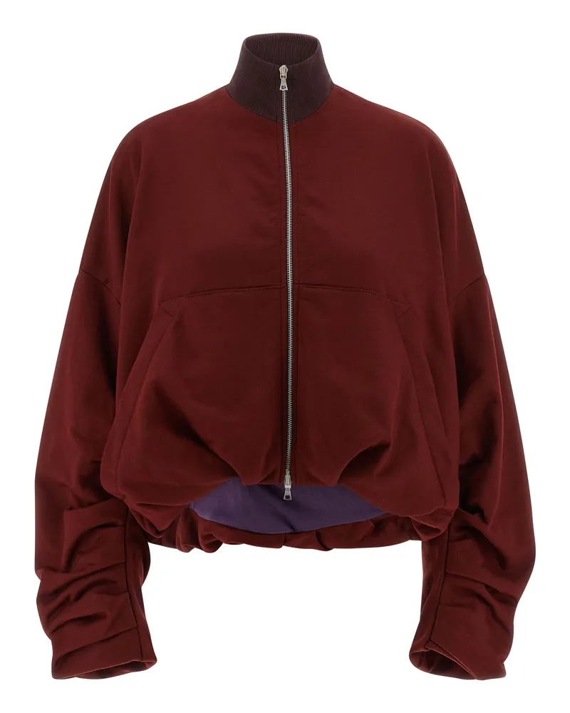 Dries van Noten Trocknen van Note 'Haqua' Sweatshirt Bordeaux