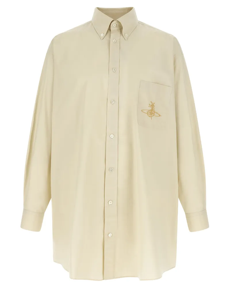 Vivienne Westwood Oversized“-Hemd Beige