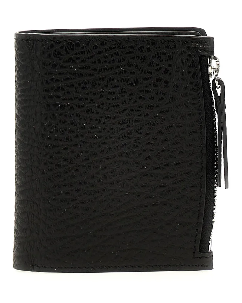 Maison Margiela Flap Wallet Schwarz