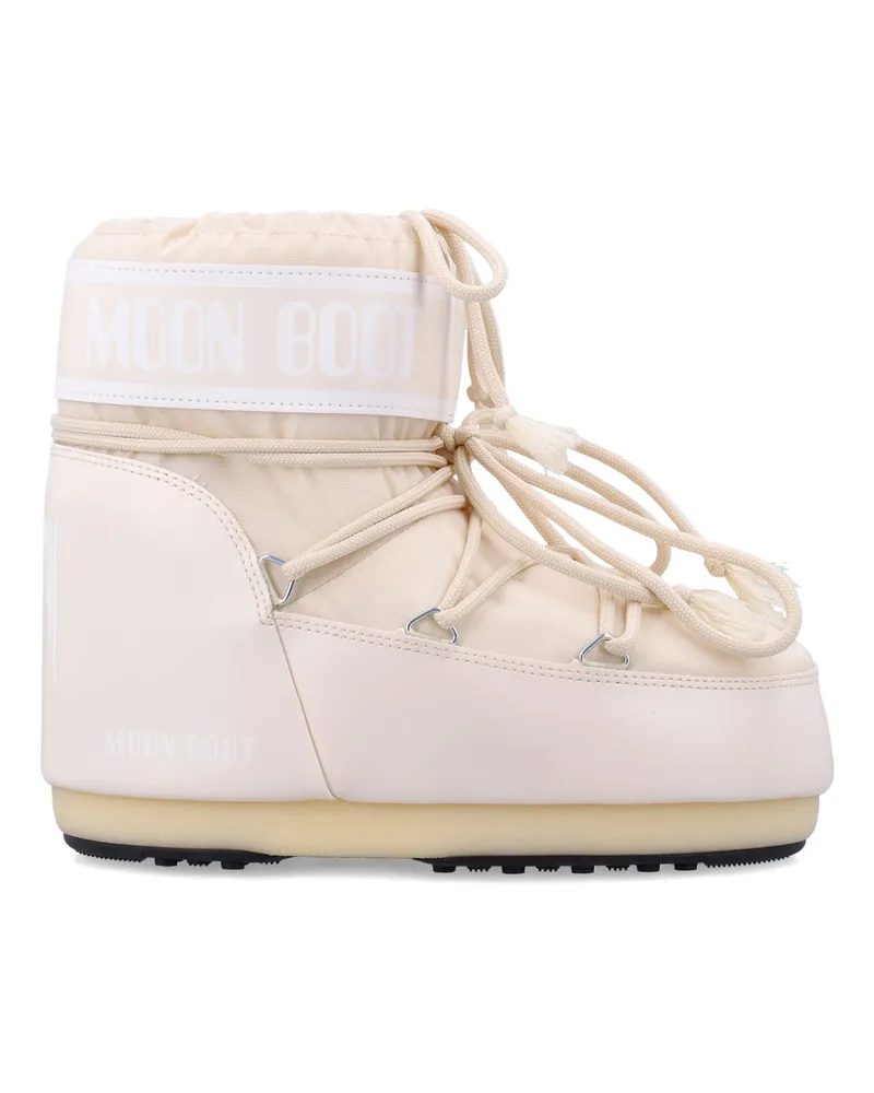 Moon Boot Mondstuhl flache Schuhe weiß White