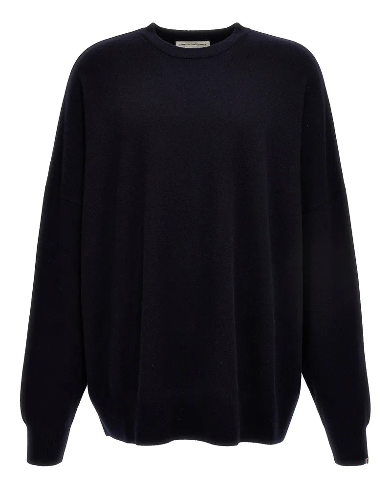 extreme cashmere Extremer Kaschmir 'Nr. 246 Juna' Pullover Blau