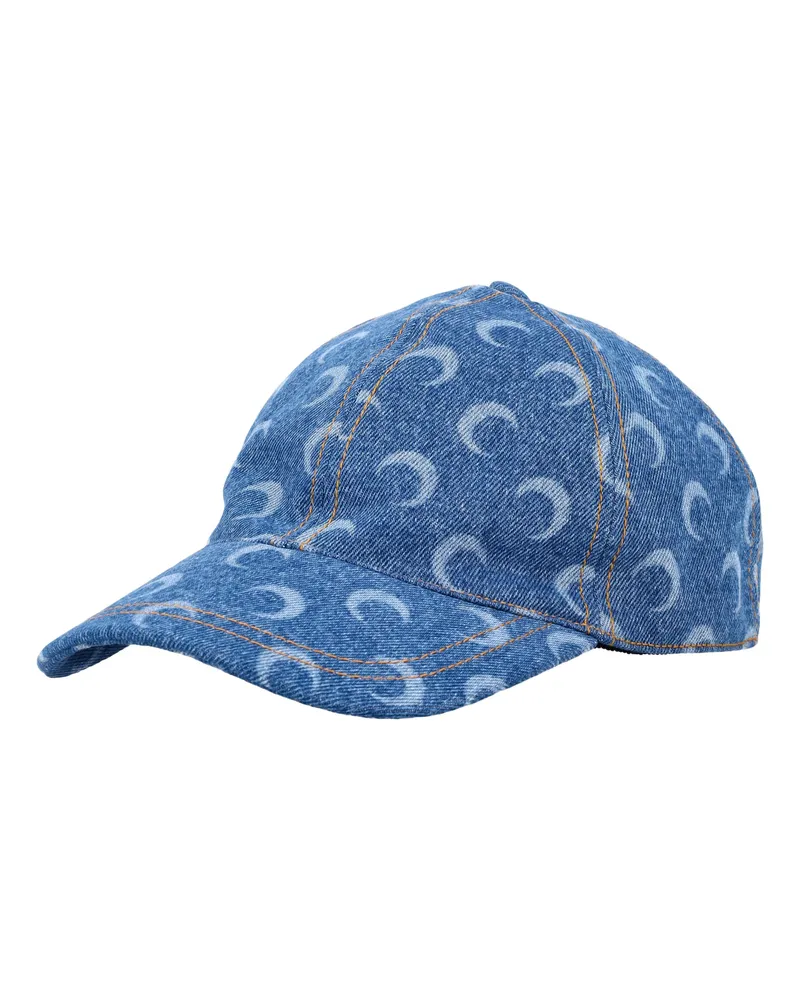 Marine Serre Hats Blue
