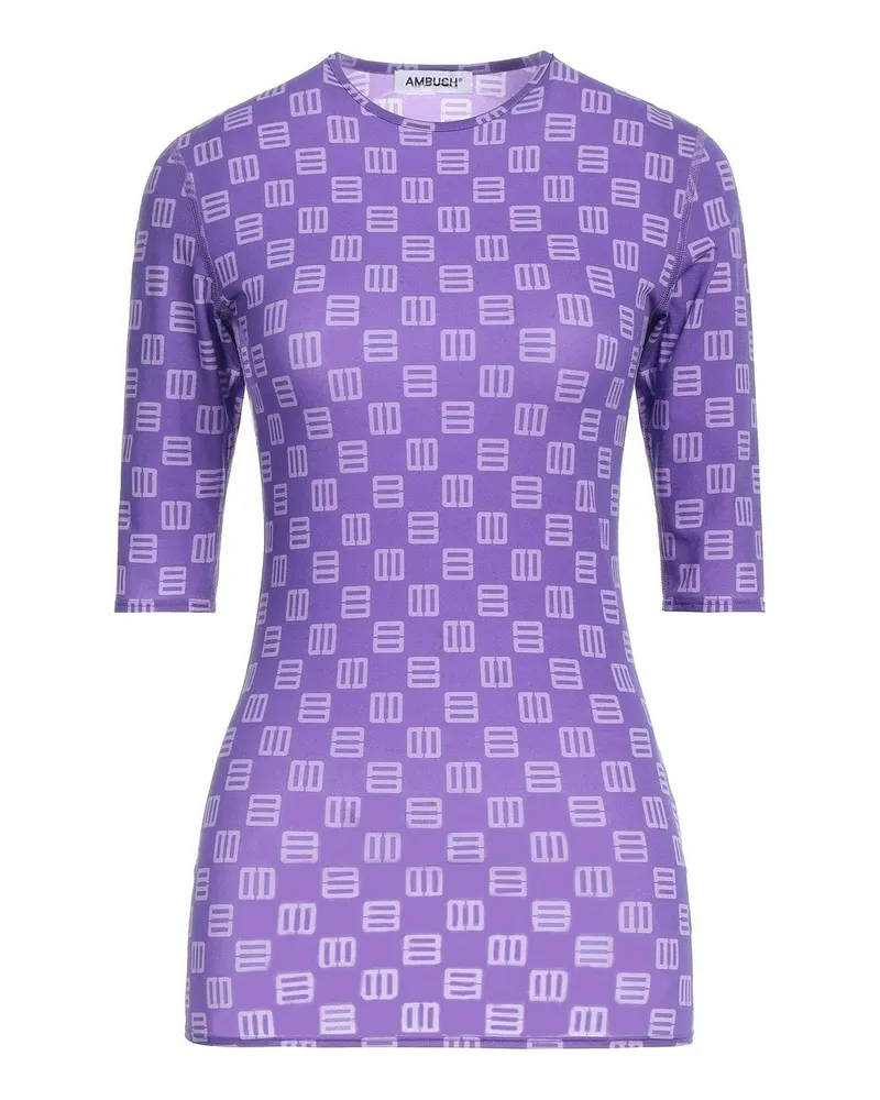 AMBUSH Hinterhalt Jersey T -Shirt Lila