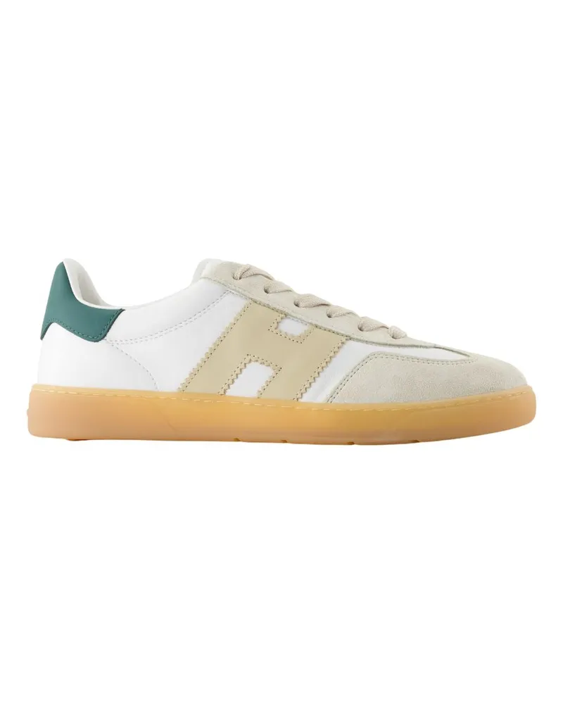 Hogan Coole Turnschuhe  Leder Beige White