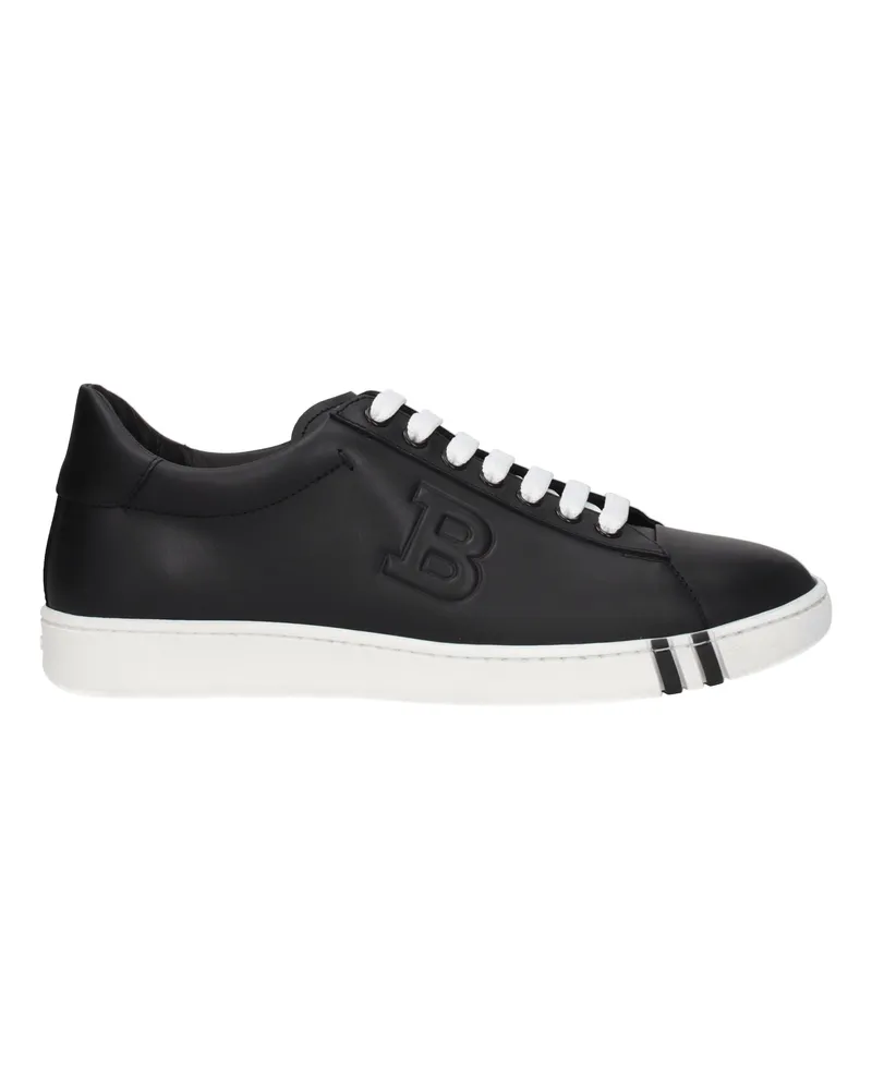 Bally Sneakers Asher Herrens Leder Schwarz -