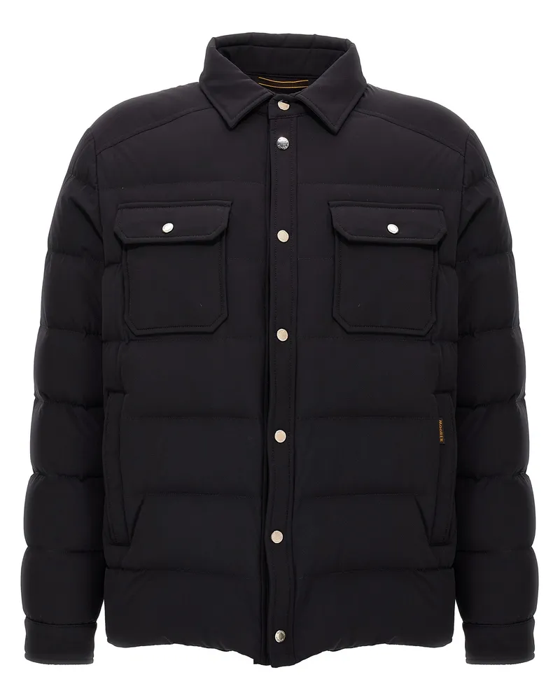 MOORER Veton' Overshirt Blue
