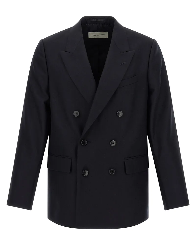 Dries van Noten Dries Van Note 'Bufforden' Blazer Blue