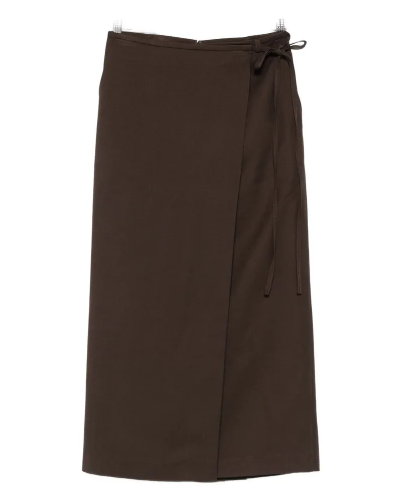 Dunst Midi Wrap Rock Brown