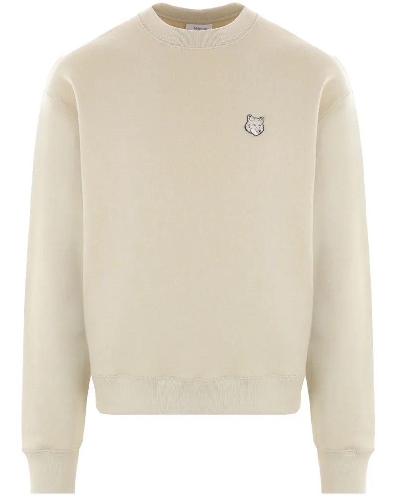 Kitsuné Maison Kitsuné Bold Fox Head Patch Komfort Sweatshirt 