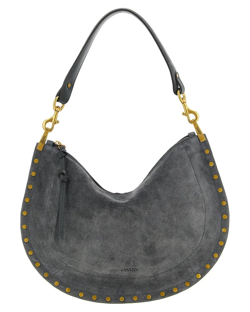 Isabel Marant Oskan Soft Reißverschluss' Handtasche Gray