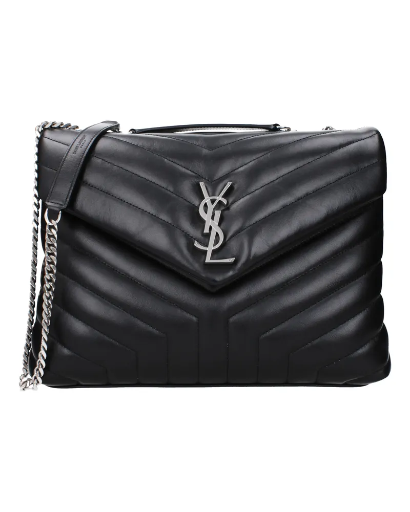 Saint Laurent Umhängetaschen Loulou Frauen Leder schwarz -