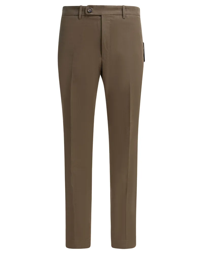 Incotex Baumwollhose Brown