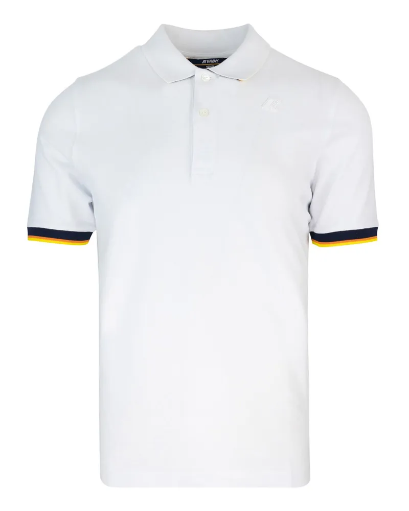 K-Way Polo Vincent White White
