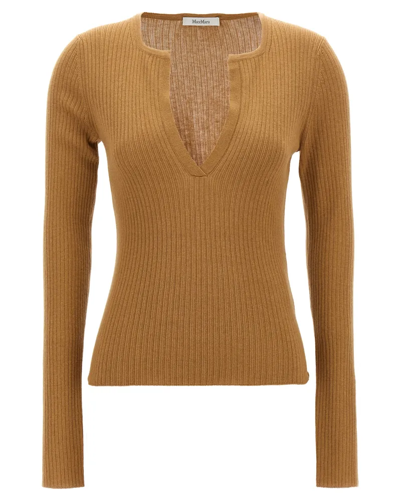 Max Mara Urlo' Pullover Beige