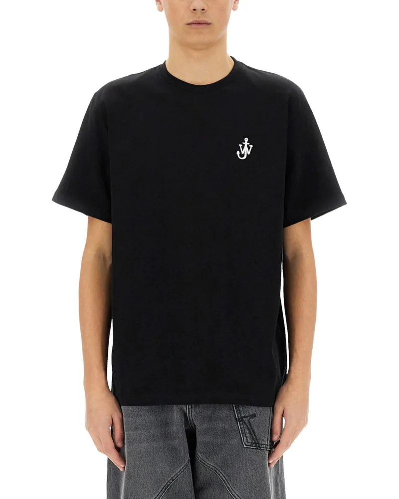 J.W.Anderson JW Anderson "Anker" T -Shirt Black