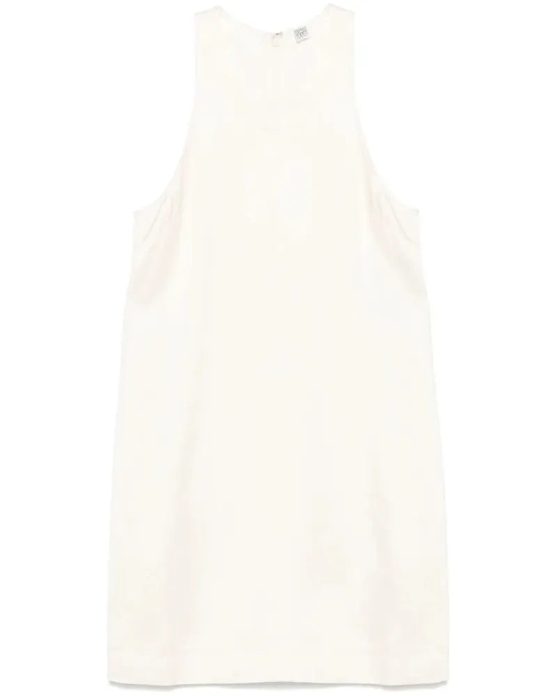 Totême Short Dress Ecru