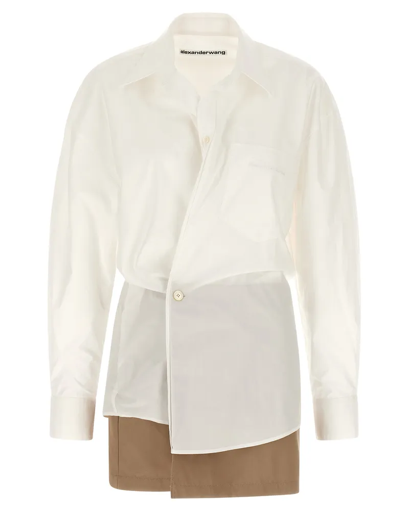 Alexander Wang Kleid „Pre Styled Wrap Dress“ von White