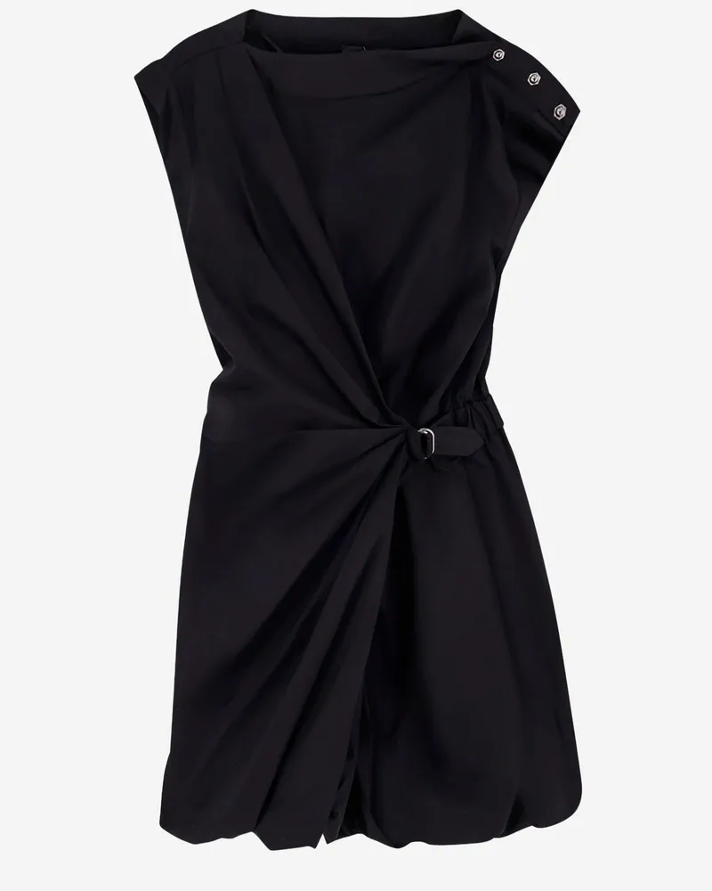 Pinko Baumwollkleid Black