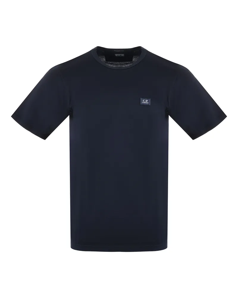 C.P. Company C.P. Firma Baumwoll -T -Shirt Blue