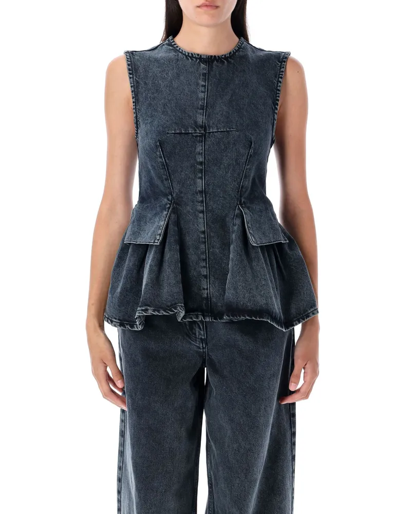 REMAIN Bleib top schwarz Black