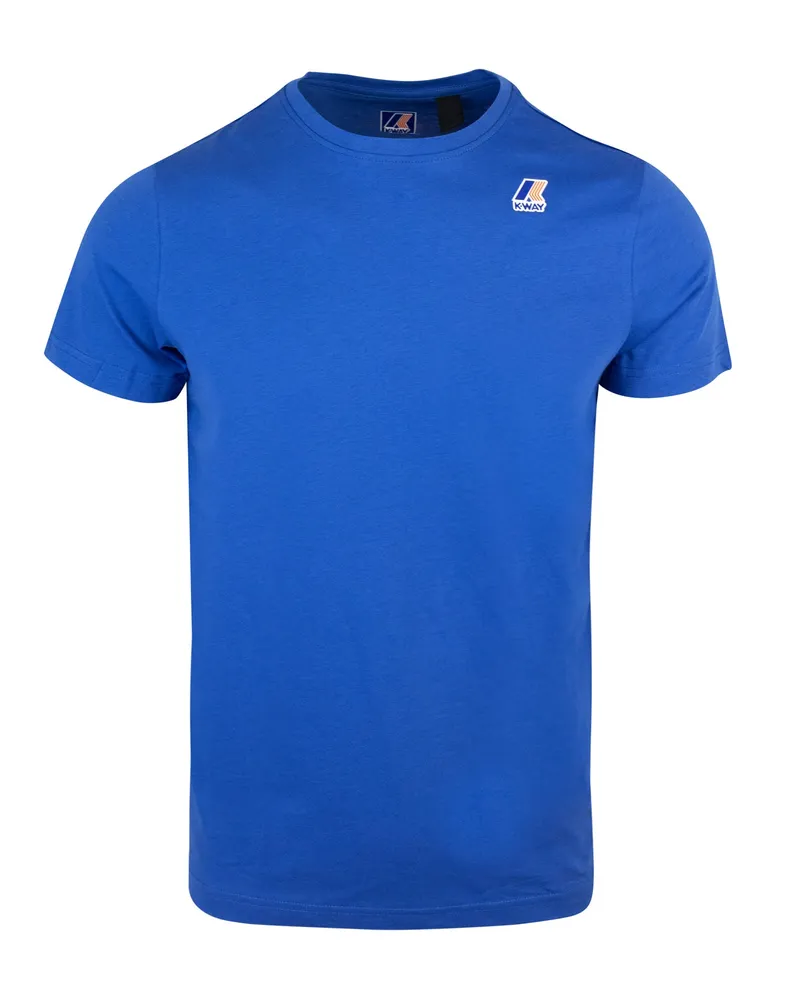 K-Way T -Shirt Le Vrai Edouard Blu Blue