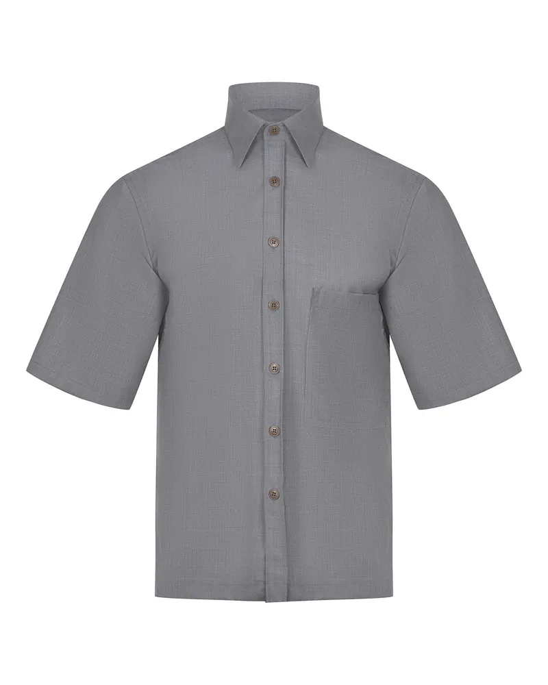 Costumein Kostümhemd aus Wolle Grey