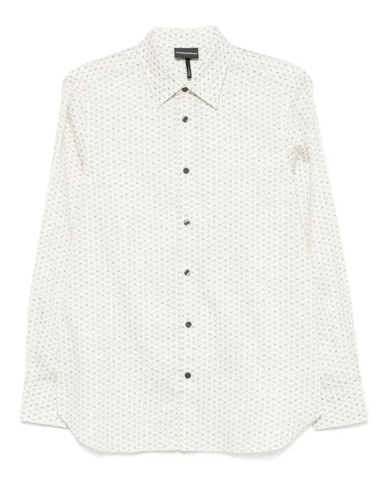 Emporio Armani Baumwollhemd White