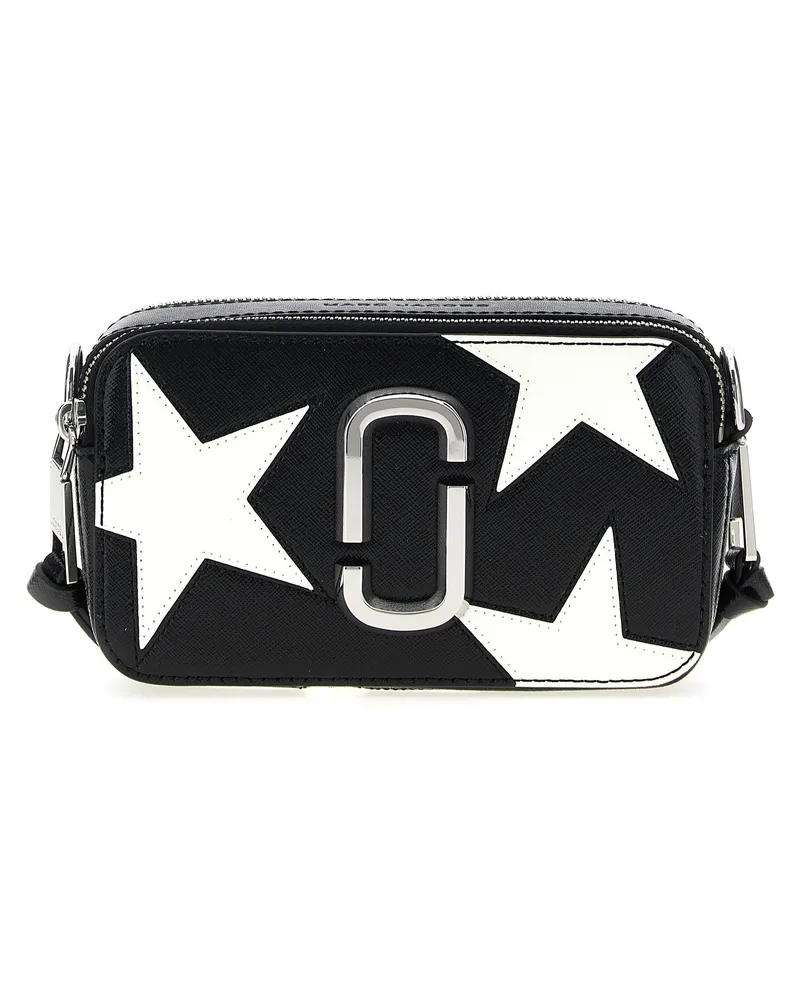 Marc Jacobs The Star Patchwork Snapshot' Crossbody -Tasche White