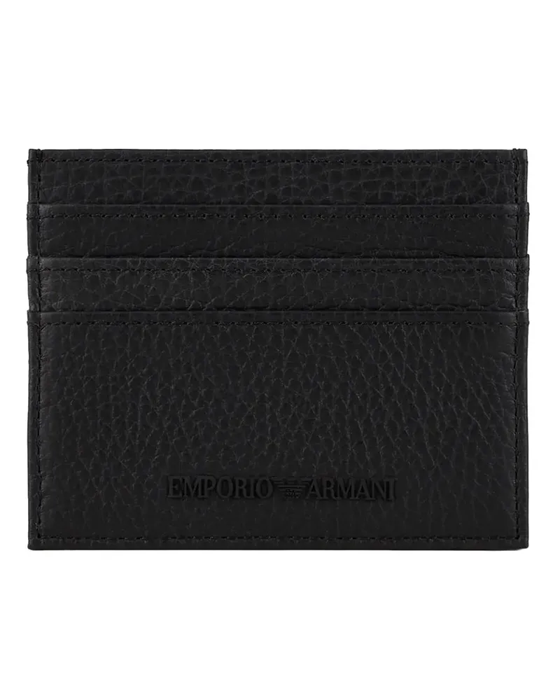 Emporio Armani Brieftaschen schwarz Black
